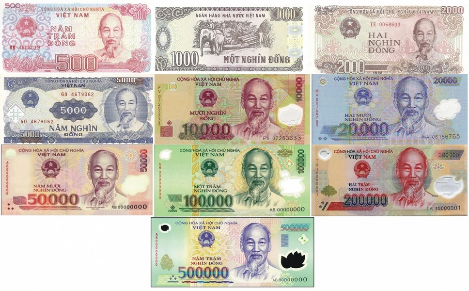 ベトナムドン通貨